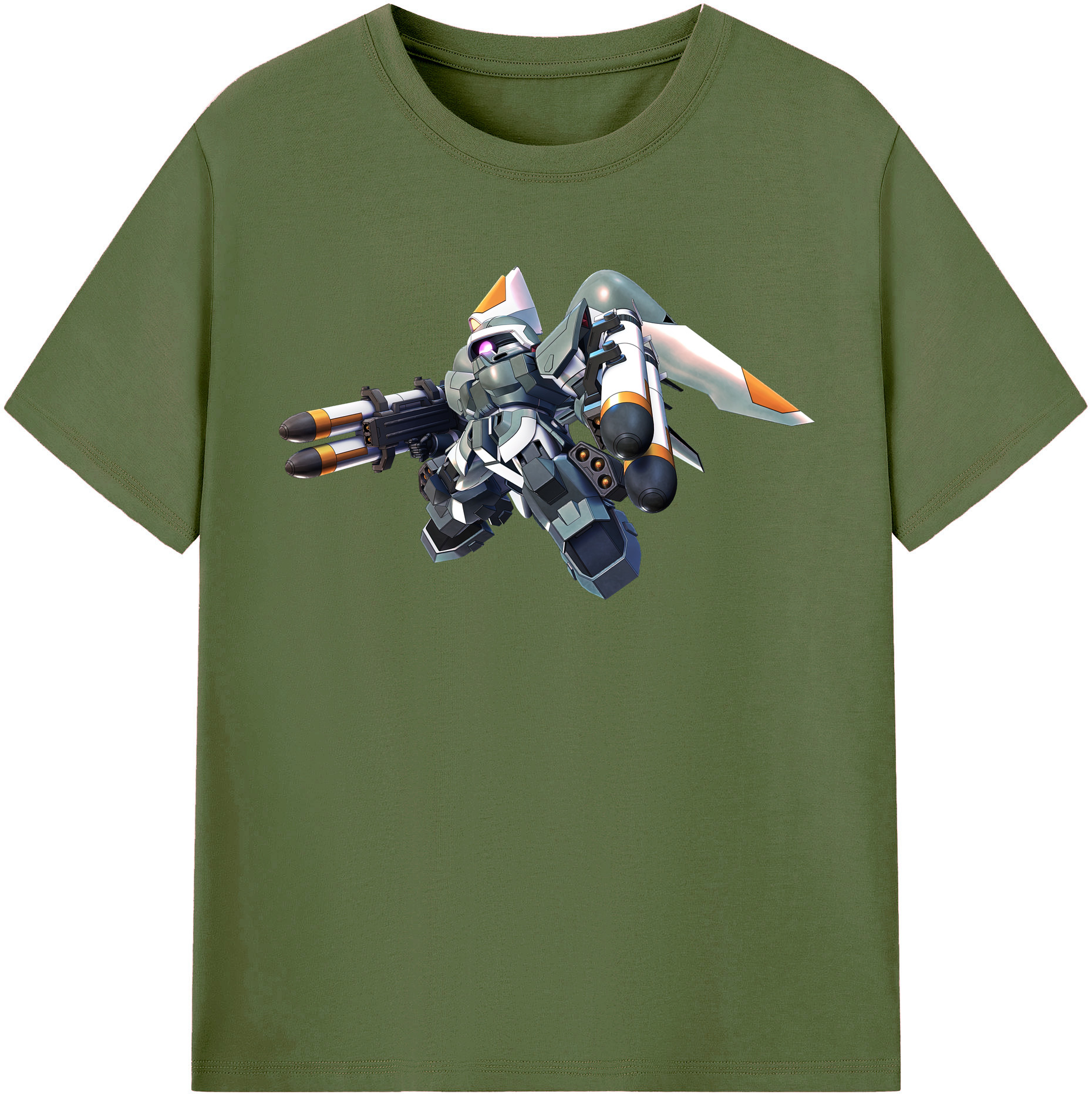 （画像用） 機動戦士ガンダム Mobile Suit Gundam 綿100％半袖Tシャツ（フロントプリント）